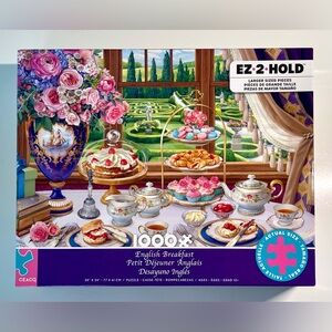 Ceaco EZ•2•Hold - 1000pc Puzzle pieces - English Breakfast
